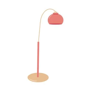 Lighting devices for decorating any home interior. Stock Illustration
