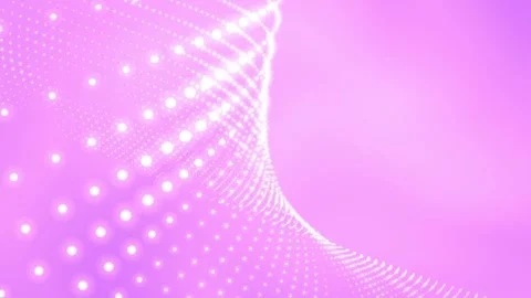 Lighting dots luxury pink motion background Stock Footage 306494363