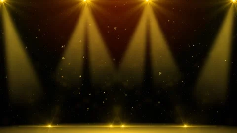 Lighting effect on stage background Stock Footage 276806911