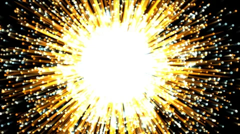 Lighting effects. Magical explosion Stock Footage 36890338