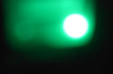 Lighting effects of turning on the night device with backlight Stock Photos