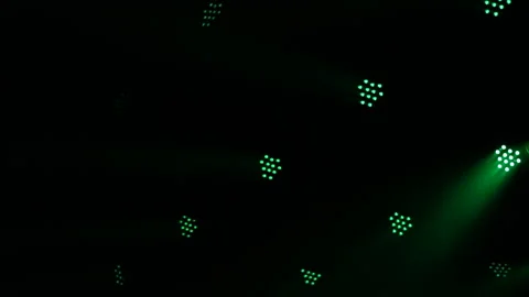 Lighting equipment, Lighting effects. Dynamic strobe light Stock Footage 145713679