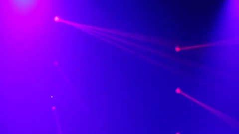 Lighting equipment, Lighting effects. Dynamic strobe light Stock Footage 145720754