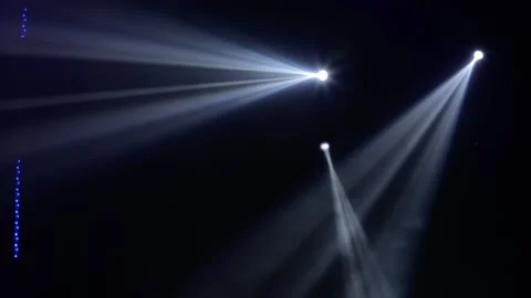 Lighting equipment, Lighting effects. Dynamic strobe light Stock Footage 146386841