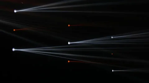 Lighting equipment, Lighting effects. Dynamic strobe light Stock Footage 146508216