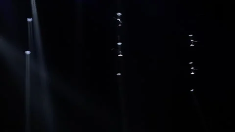 Lighting equipment, Lighting effects. Dynamic strobe light Stock Footage 146508383