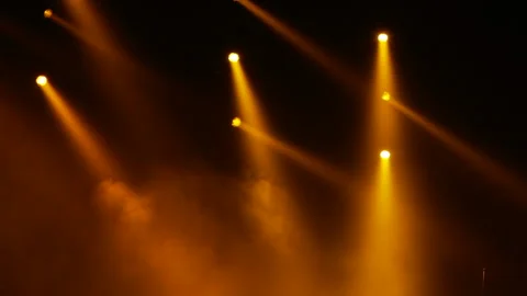 Lighting equipment, Lighting effects. Dynamic strobe light Stock Footage 146508403