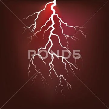 Lighting flash Stock Illustration