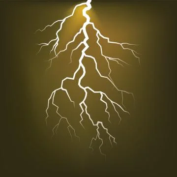 Lighting flash Stock Illustration