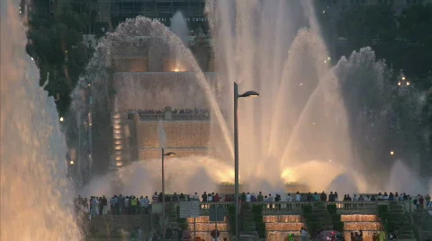 Lighting fountain Video stock 459162