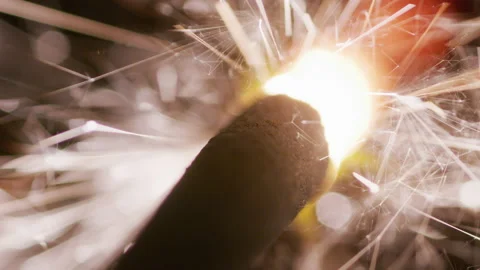 Lighting the fuse Stock Footage 132313878