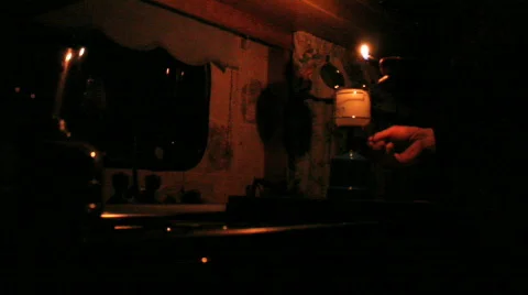 Lighting gas lamp Video stock 692502