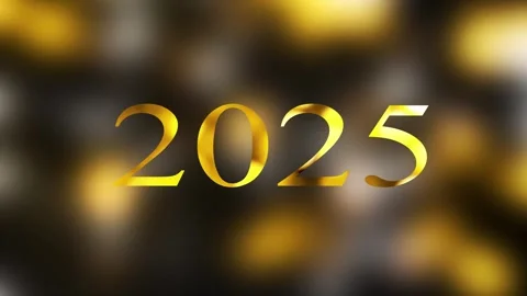 Lighting on golden 2025 type Stock Footage 277410153