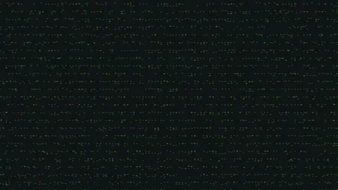 Lighting green pattern black technology background Stock Footage 305412663