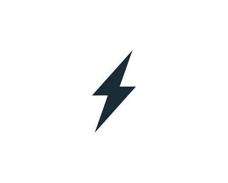 Lighting Icon Vector Logo Template Illustration Design Stock Illustration
