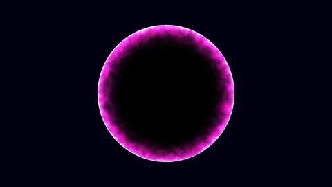Lighting Intro Glowing circle motion graphic Stock Footage 263909340
