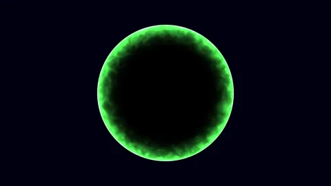 Lighting Intro Glowing circle motion graphic Stock Footage 263909403