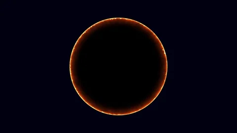 Lighting Intro Glowing circle motion graphic Stock Footage 263909404