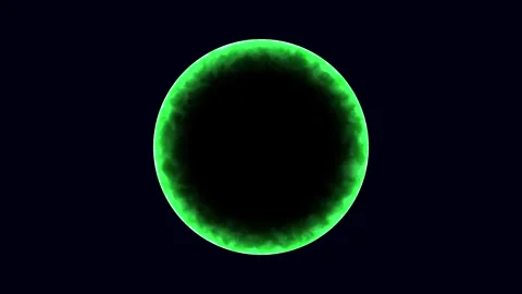 Lighting Intro Glowing circle motion graphic Stock Footage 263909445
