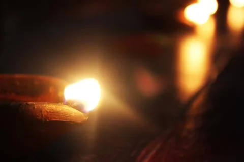 Lighting lamp. Stock Photos