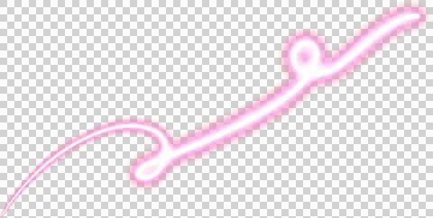 Lighting lines curve and twirl. Neon design Stock Illustration