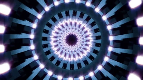 Lighting Loop in Circle Stock Footage 277192177