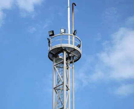 The Lighting mast Stock Photos