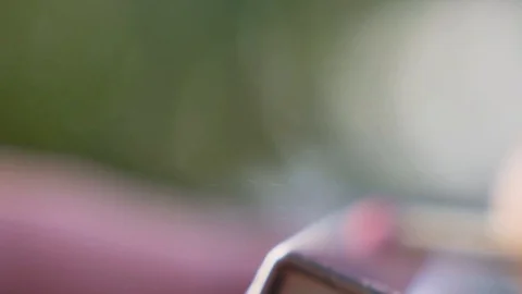 Lighting a Match Closeup Slow Motion Stock-Footage 115731302