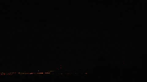 Lighting the Night Stock Footage 54744857