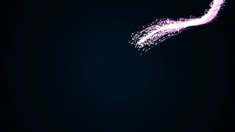 Lighting particle background. Video stock 96747548