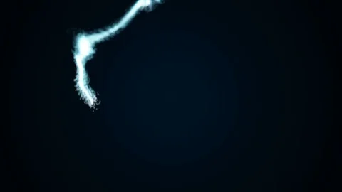 Lighting particle background. Video stock 96748362