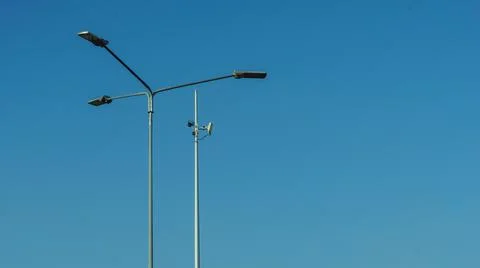 Lighting pole Stock Photos