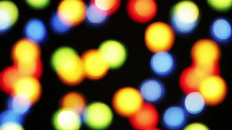 Lighting Real Bokeh Stock Footage 58250811