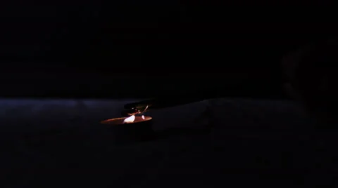 Lighting sparkler Video stock 55971545