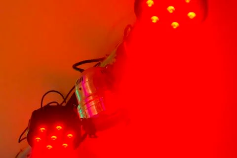 Lighting spotlights Stock Photos