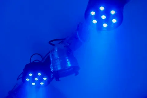 Lighting spotlights Stock Photos
