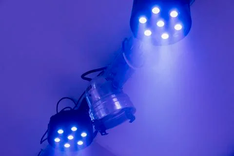 Lighting spotlights Stock Photos