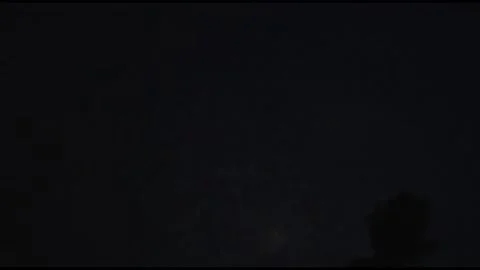 Lighting at Stormy Sky Stock Footage 160045315