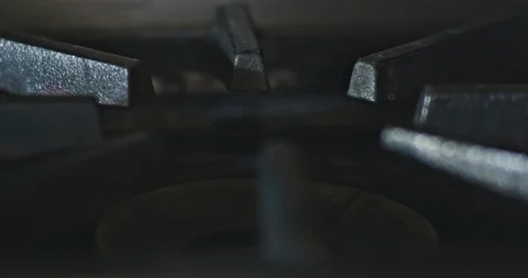 Lighting up stove. Stock Footage 108567297
