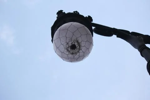 Lighting in the streets, photo 2 스톡 사진