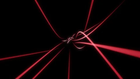 Lighting Stroke Animation. Glowing Line Animation. Loop Animation Video stock 256131010