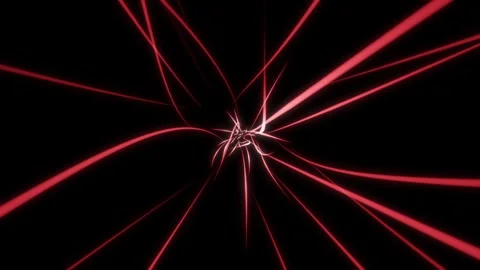 Lighting Stroke Animation. Glowing Line Animation. Loop Animation Stock Footage 256131050