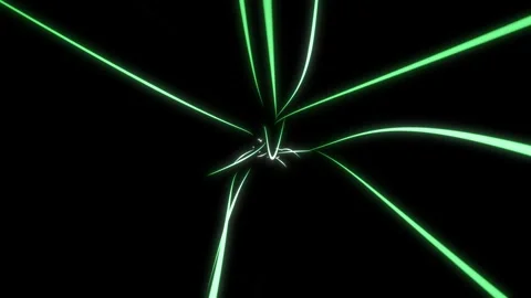 Lighting Stroke Animation. Glowing Line Animation. Loop Animation Stock Footage 256131069
