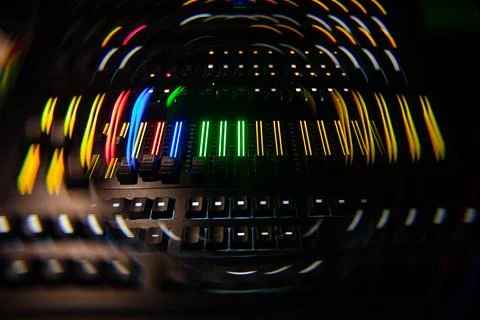 Lighting technician equipment with Stock Photos