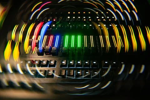 Lighting technician equipment with Stock Photos