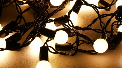 Lighting in warm tone concept. Stock Footage 171363546