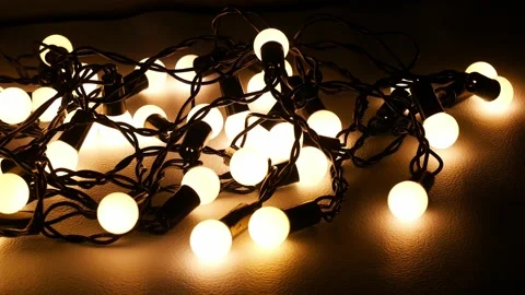 Lighting in warm tone concept. Stock Footage 171368957