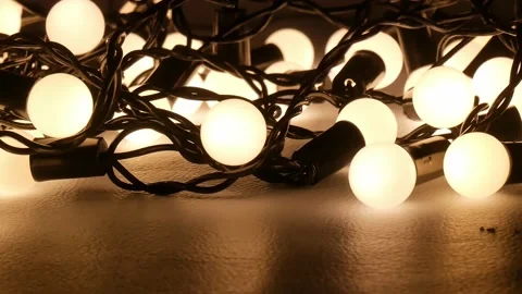 Lighting in warm tone concept. Stock Footage 171368958