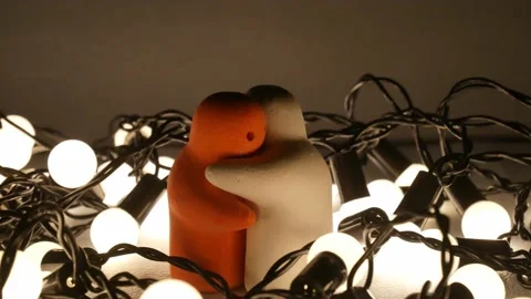 Lighting in warm tone concept. Stock Footage 171369057