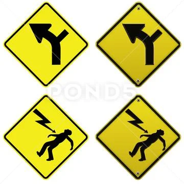 Lighting Warning PSD Template